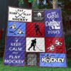 My Goal Is To Deny Yours Quilt Blanket Hn66  Quilt